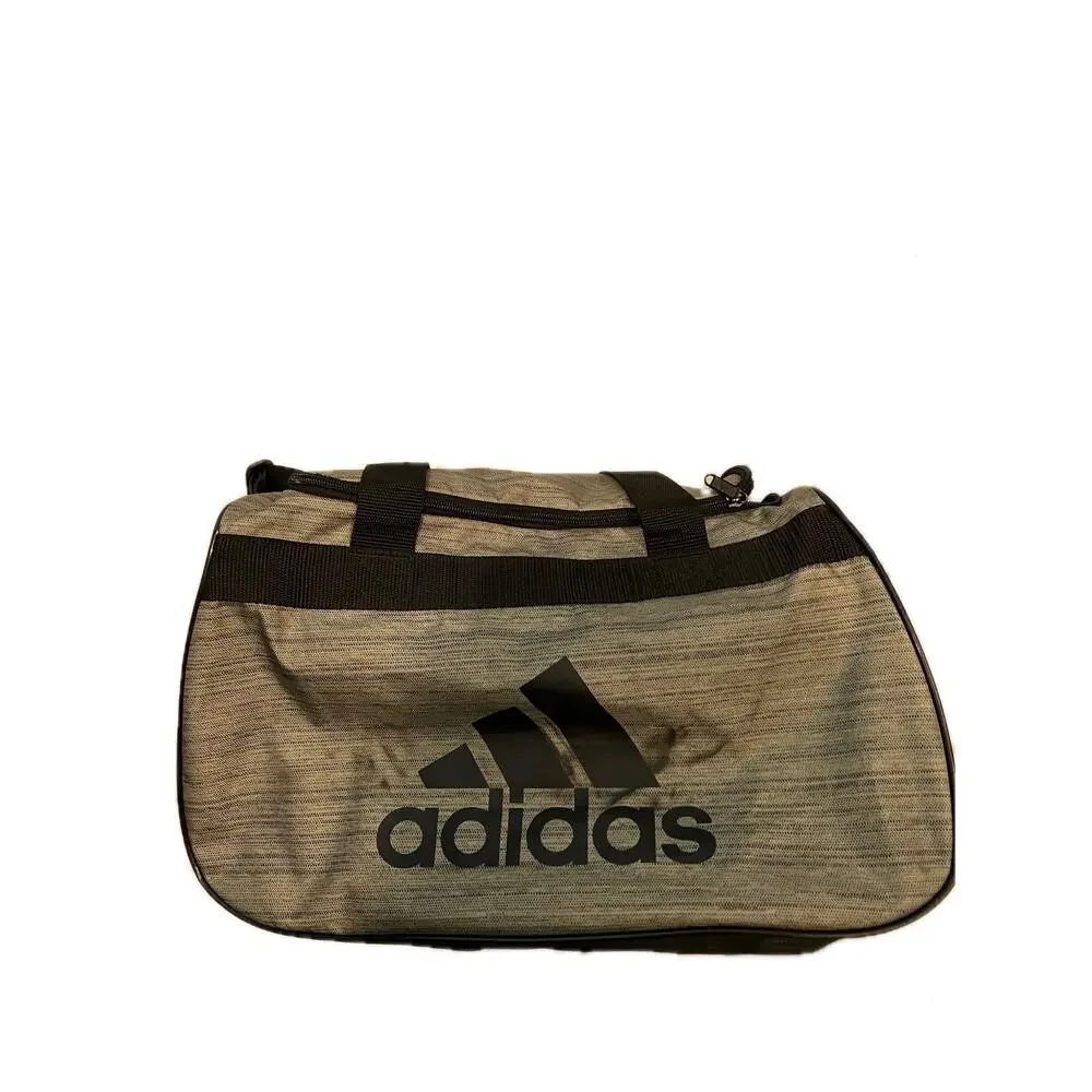 Adidas Defender Small Khaki Black Gym Bag 18